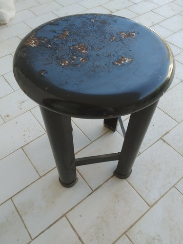Pouf sgabello vintage - , in