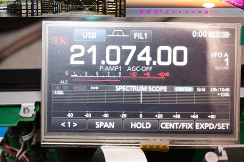 Sostituzione schermo lcd icom - schermo,