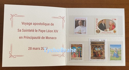 Folder monaco 2026 visita papa - folder,