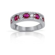 Gianni Carità Anello Rubini e