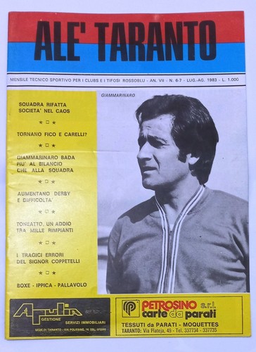 Ale taranto 7 1983 - taranto, n.6/7