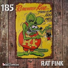 Insegna in latta RAT FINK
