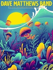 Poster Dave Matthews Band West Palm Beach, FL 29/05/2022 Arno Kiss