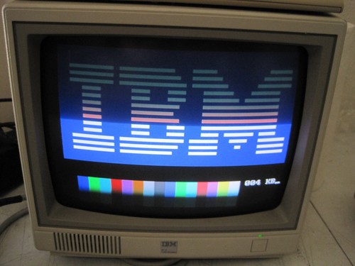 Ibm pcjr display - a, 4863