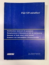 Originale Epoca Manuale Lamierati Carrozzeria Ricambi Fiat 131 Mirafiori 1976