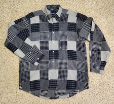 camicia uomo patchwork L