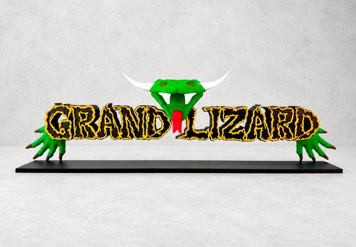 Grand lizard pinball topper - pinball,