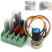 Regolatore Di Tensione Regolatore Velocita Motori 220V AC 50-220V 2000W Scr Rego