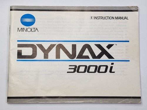 Minolta dynax 3000i - minolta, (maxxum)