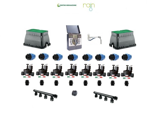 Kit irrigazione rain - irrigazione, 8+