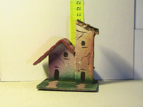 Casetta per presepe vintage - per,