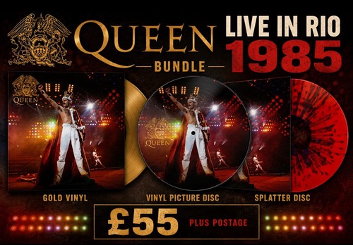 Queen live rio 1985 vinyl - 1985,