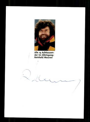 Reinhold messner alpinista - messner,