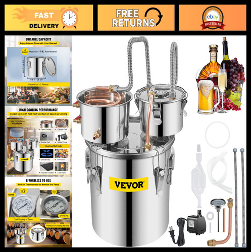Kit distillatore alcool - alcool, in