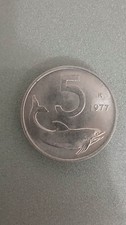 5 Lire Moneta Delfino