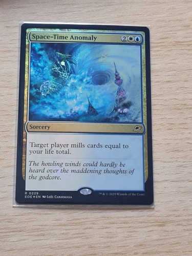 Mtg space time anomaly - mtg,