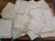 Grande lotto di documenti