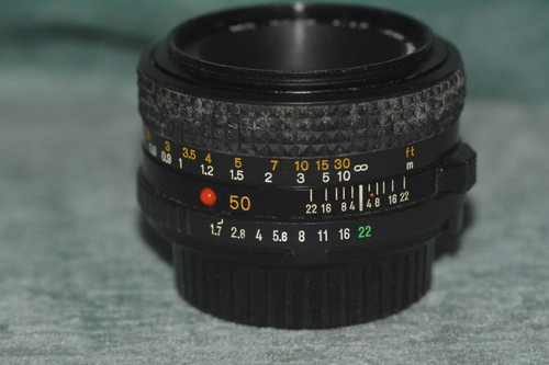 Minolta obiettivo 1 7 - md, 50/1,7