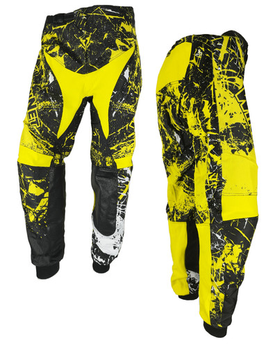 Pantaloni moto cross - , fuori