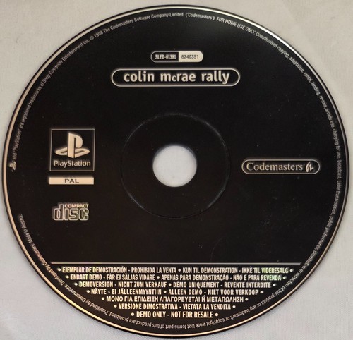 Colin mcrae rally - mcrae, ps1