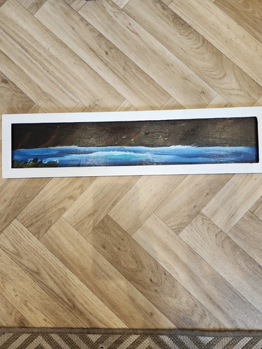 Dipinto olio legno - olio, su