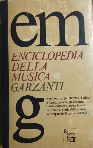 Enciclopedia garzanti della - enciclopedia,