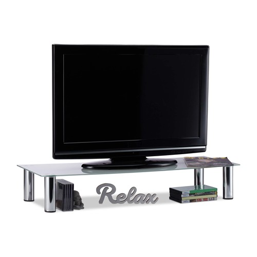 Relaxdays tavolino vetro - relaxdays, tv