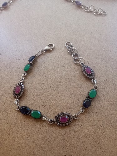 Bracciale argento 925 stile - bracciale,