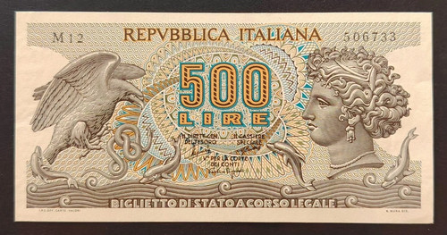 500 lire aretusa - 500,
