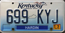 TARGA USA auto KENTUCKY serie attuale TARGHE AMERICANE Originali STATI UNITI 