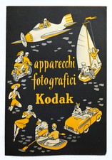 Catalogo pieghevole Apparecchi fotografici Kodak Anni '50