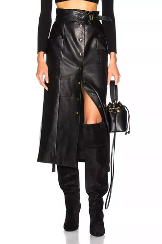 Gonna donna pelle nera - , fatta
