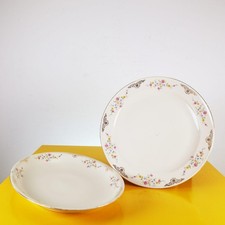 coppia di piatti vintage