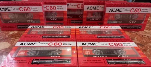 Audio cassette vergini acme - audio,