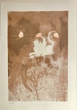 Serigrafia di Omar Galliani