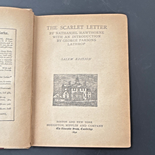 The scarlet letter - the,