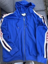 Gucci Giacca Felpa XXL Blu Con