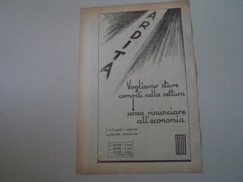 Advertising pubblicità 1934 - pubblicità,