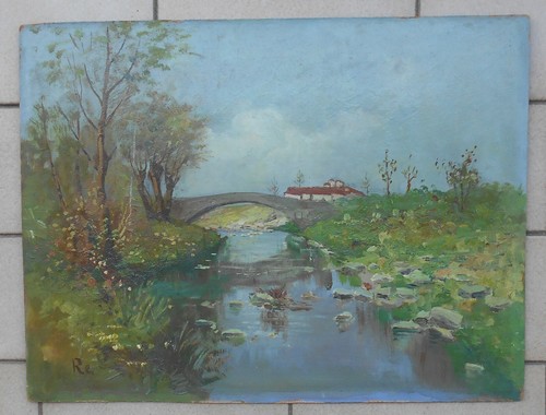 Quadro dipinto olio - ad,