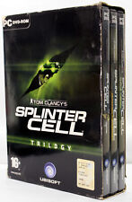 TOM CLANCY SPLINTER CELLL TRILOGY UBISOFT PC GIOCO USATO ITALIANO FR1 80312