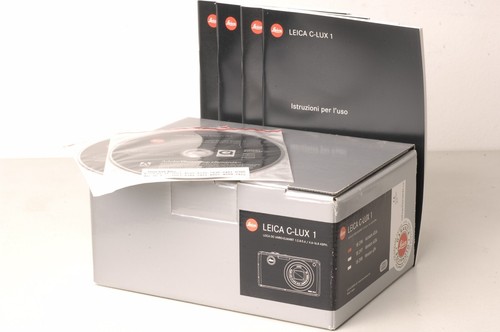 Leica lux silver scatola - leica, c-lux