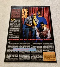 DE LA SOUL 1991 poster