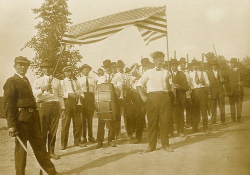Cartolina epoca americana - cartolina, d'epoca