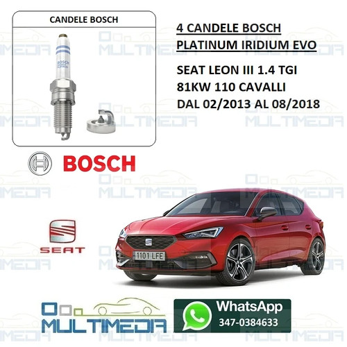 Candele bosch platinum - 4,