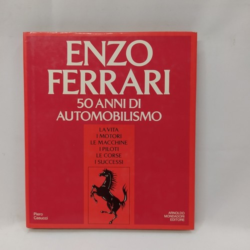 Libro enzo ferrari anni - enzo, 50