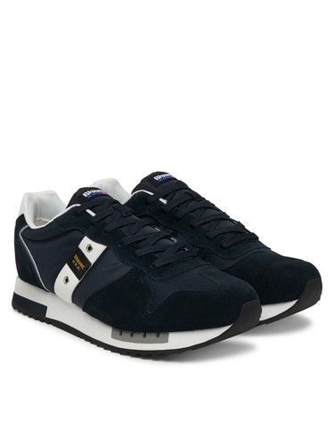 Blauer sneakers blu e bianco - -,