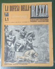 LA DIFESA DELLA RAZZA - ANNO