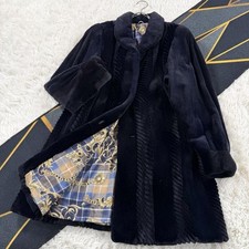 Cappotto lungo visone tosato