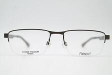 Montatura Occhiali FLEXON BRIDGE SOLO E1037 Titanio Oro Bronzo Nuova