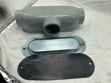 ⚡️T-250A CORPO CONDOTTO TIPO T ALLUMINIO 2-1/2 POLLICI CON COPERCHIO E GUARNIZIONE⚡️